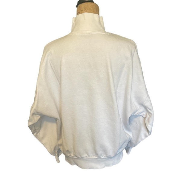 ADIDAS turtle neck sweatshirt. Size Small. - Picture 4 of 4